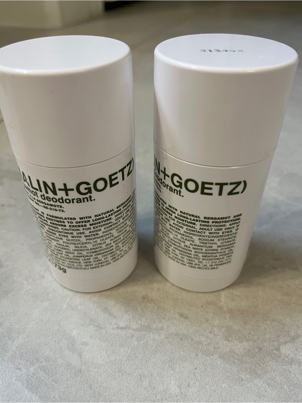 Malin + Goetz Deodorant Stick - White